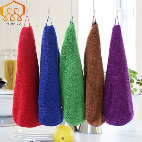 1 PCS 30X40CM Microfiber fabric towels thick dry Kitchen Bathroom Towel Super-absorbent Car Wash Cloth Hand Face Bath Towel