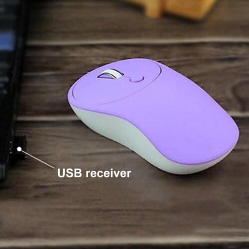 800/1200/1600DPI 2.4G Rechargeable Mute Wireless Mouse PC/Computer Accessory