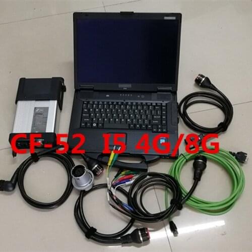 Scanner Star Diagnosis Mb C5 UNIT SD CONNECT SOFTWARE 06/2021 SSD 360GB LAPTOP CF52 I5 CPU 4G OR 8G FOR CHOOSE READY TO USE