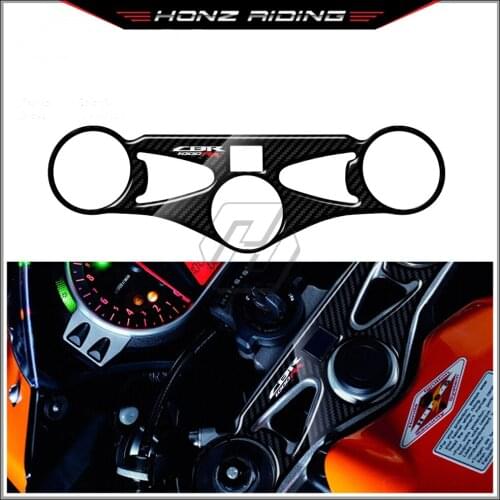 For Honda CBR1000RR 2008-2016 3D Carbon-look Upper Triple Yoke Defender
