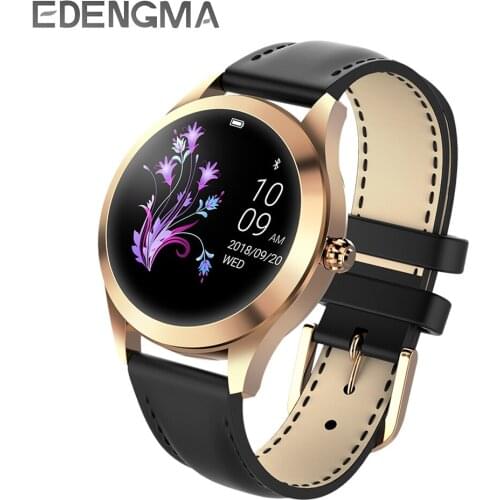 KW10 smart watch women IP68 waterproof heart rate monitoring sleep tracker fitness bracelet for Android iOS Bluetooth smartwatch