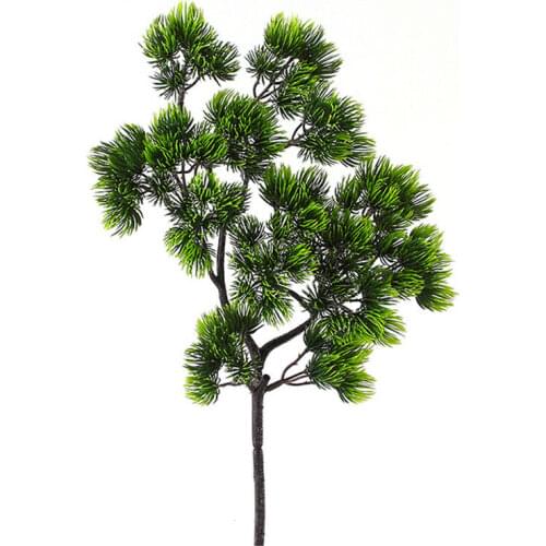 Hot !Artificial Plants Potted Bonsai Decorative Green Small Trees Fake Table Ornament For Home Garden Decoration