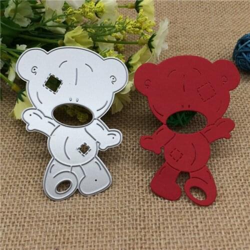 Bear Metal Cutting Dies for DIY Scrapbooking/Card Making/Kids Fun Decoration Supplies