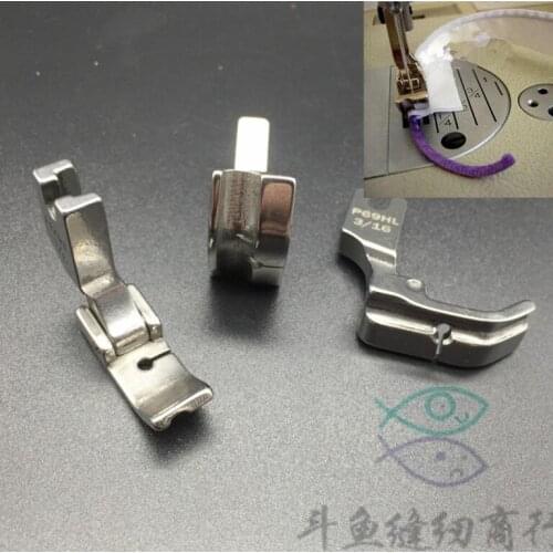 P69LH All steel inserts Presser foot Inserted rope Presser foot Pulled rope Wrapped rope PresserLeft groove Presser foot Presser