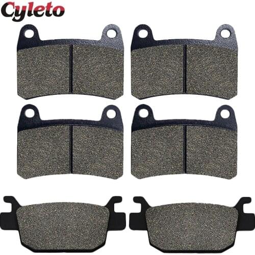 Motorcycle Front Rear Brake Pads for Benelli BJ300GS BJ300 BN300 TNT300 TNT 300 BN302 TNT25 TNT 25 Leoncino TRK 251 BN251 Keeway