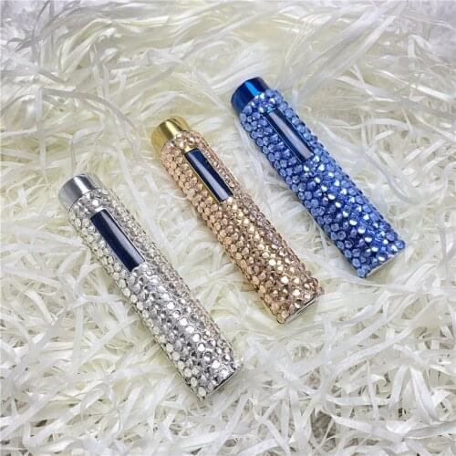 Gorgeous Diamond Lighter Touch Induction Charging Cigarette Lighter Handmade Creative Portable Cigarette Accessories