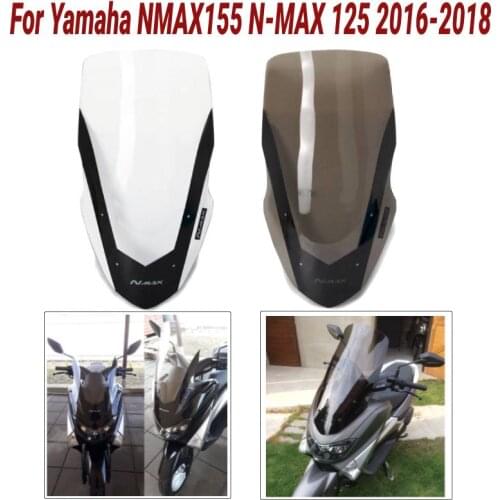 Windscreen For Yamaha NMAX155 N-MAX 125 NMAX125 NMAX 155 2016 2017 2018 2019 Motorcycle Windscreen Windshield Deflector