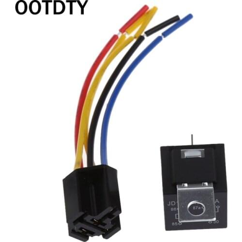 Waterproof Car Relay DC 12V 40A 5Pin Automotive Fuse Relay Normally Open