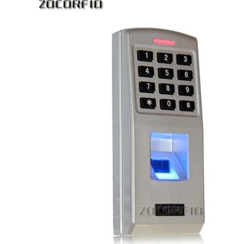 Password fingerprint access control machine Waterproof Metal Case Anti-Vandal Biometric Fingerprint & keypad