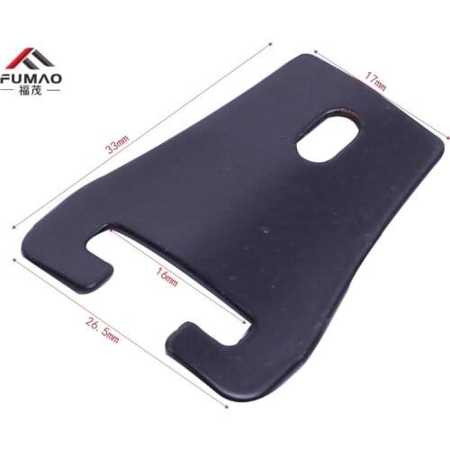 100pcs Black Flat Metal Spring Clip For LED bracket