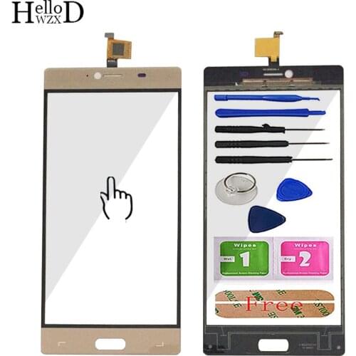 5.5'' Touch Screen For Elephone M2 Touch Screen Glass Tested Front Glass Digitizer Panel Lens Sensor Tools Adhesive
