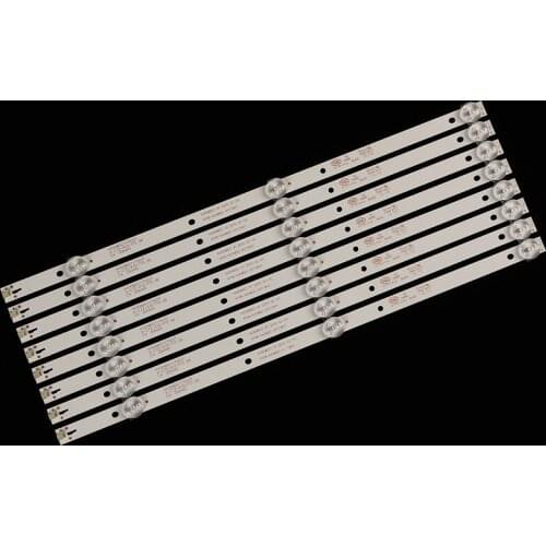 8Pieces/lot FOR K430WDC1 A1 4708-K43WDC-A1113N11 43BDL4012 LED BAR 3LED 39CM 6V 100%NEW