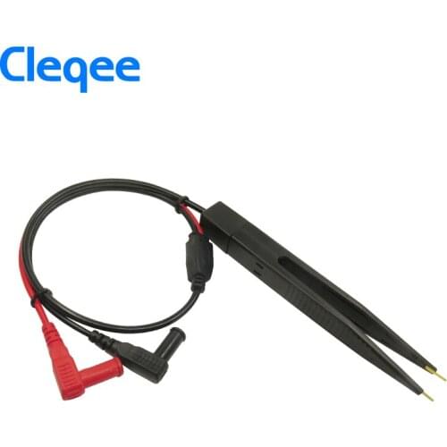 Cleqee P1510 SMD Chip Component LCR Testing Tool Multimeter Tester Meter Pen Probe Lead Tweezers For FLUKE For Vichy