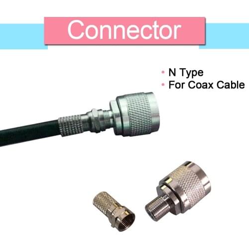 RG6 Coaxial Cable N Male Connector for Mobile Cell Phone Signal AmplifierCellular Repeater Booster