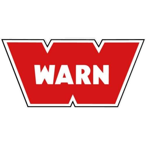 Creative Car Sticker for Warn Winch Off Road Die-Cut Decal Funny JDM Jeep Truck Decor Auto 13cm X 6cm