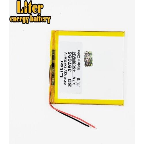 397095 Battery 4500mAH Li-ion Tablet pc battery For 7,8,9 inch tablet PC ICOO 3.7V Polymer lithiumion Battery