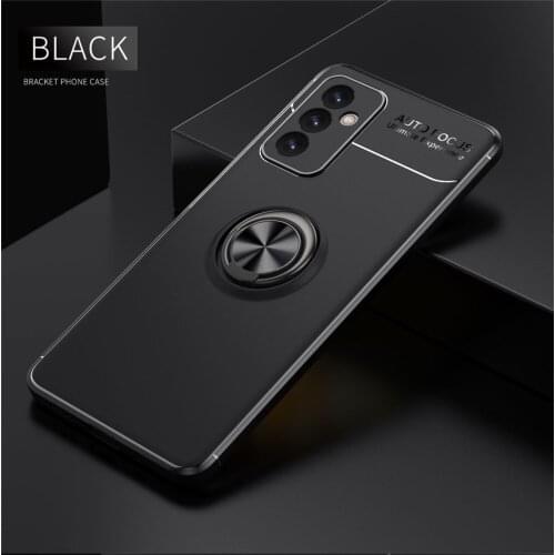 For Samsung Galaxy Quantum 2 SM-A826S 5G Case Ring Holder Back Cover Full Soft ShockProof Silicone Case For Samsung Quantum2