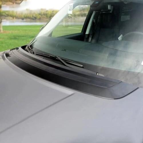 Hood Panel Cover Trim For Range Rover Vogue L405 2013 2014 2015 2016 2017 Hood Trunk Molding Cover Trim Chrome Gloss Black