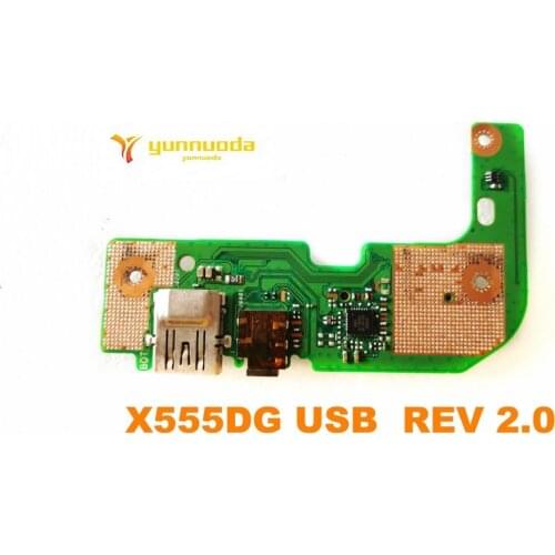 Original for ASUS X555DG USB board Audio board X555DG USB REV 2.0 tested good free shipping