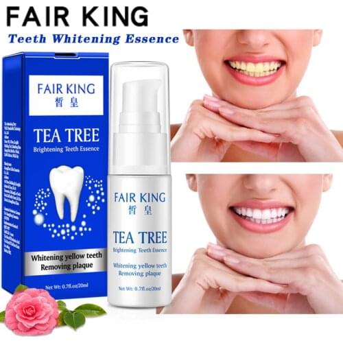 Tea Tree Teeth Whitening Essence Powder Oral Hygiene Cleaning Serum Removes Plaque Stains Tooth Bleaching Dental Tool Toothpaste