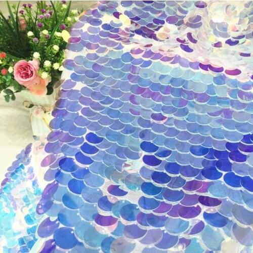 Density colourful fish sequins fabric 1Yard =1 lot wide150 breathable and blink for stage dress wedding dress background cloth
