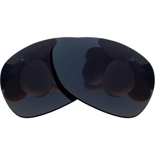 Polarized Sunglasses Replacement Lenses for-Crosshair 2012 Frame - Grey Black