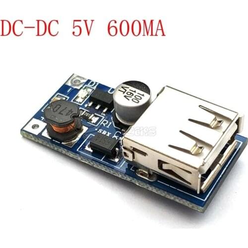 DC DC 0.9V-5V To 5V 600MA Power Bank Charger Step Up Boost Converter Supply Voltage Module USB Output Charging Circuit Board