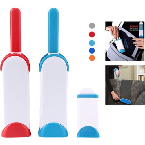 Dog Comb Tool Pet Hair Remover Static Brush Dog Cat Fur Brush Base Double-Side Home Furniture Sofa Clothes Cleaning Lint Brush