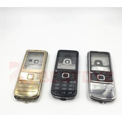 RTBESTOYZ For Nokia 6700 Classic 6700C New Full Housing Cover Case Russian English Keyboard Black Silver golden