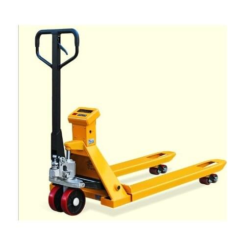Capacity Hydraulic Pump Manual Forklift Weighing Scale Hand Pallet Jack Scale