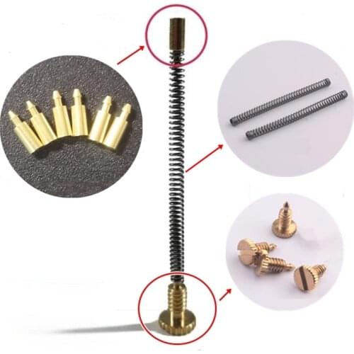 Replacement Flint Spring Copper Pins & Spring & Screws For Repair ZP Kerosene Oil Grind Wheel Lighter Flint Spring Inner Part