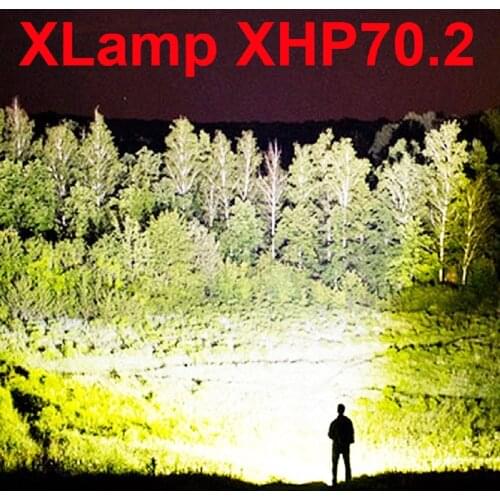 LED FLASHLIGHT 250000 LUMENS XHP70.2 MOST POWERFUL FLASHLIGHT 26650 USB TORCH XHP70 XHP50 LANTERN 18650 HUNTING LAMP HAND LIGHT