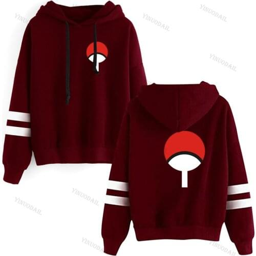 Hoodie Unisex Naruto Harajuku Japanese Anime Kakashi Print Womens Hooded Couple Streetwear Fashion Casual Sweatshirt Coat