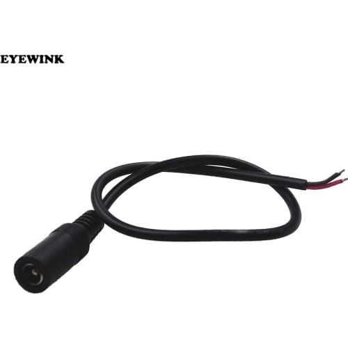 1PCS DC Extension Cable 5.5x2.1/5.5*2.1 mm Female Male Plug for LED Connecting Plug 30CM