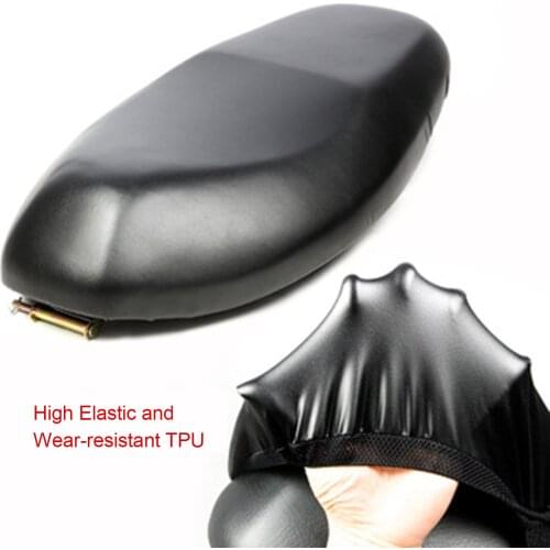 Universal Motorcycle Sunscreen Seat Cover Cap Waterproof & Dustproof Scooter Cushion Protection Cover Seat Protector
