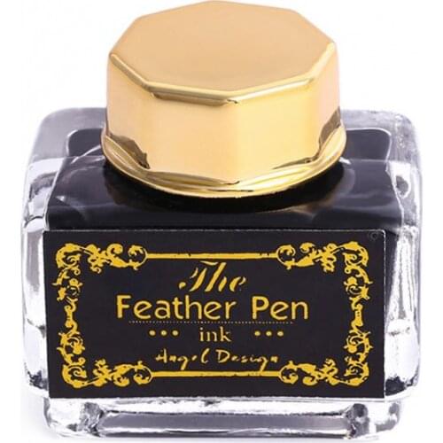 Vintage Calligraphy Quill Feather Dip Pen Writing Ink Nibs Set Stationery School Gifts R9UA