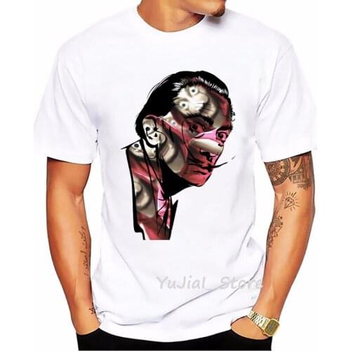 Funny T-Shirt MenS Clothing 2021 La Casa De Pape Tshirt Homme House Of Paper T Shirt Male Summer Tops Tee Shirt Hombre