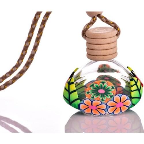 Creative New Pattern Automobile Rearview Mirror Pendant Car Perfume Car Ornaments Automotive Interior 10pcs