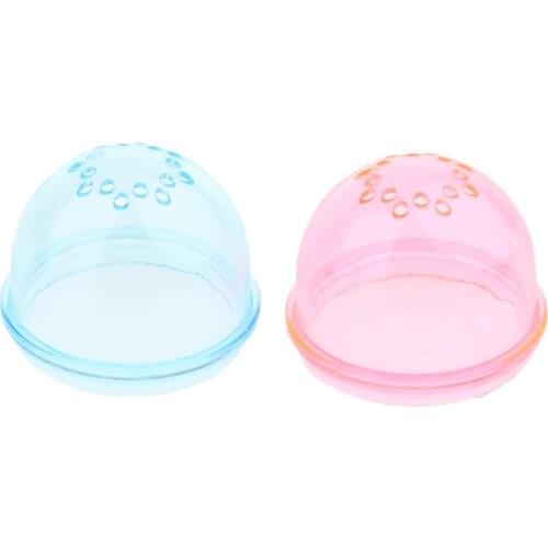 2x Pet Supplies Small Animals Hamster Cage Hole Cover Tube Plug with Ventilated Holes External Tunnel Plug Pipe Toy Accessories