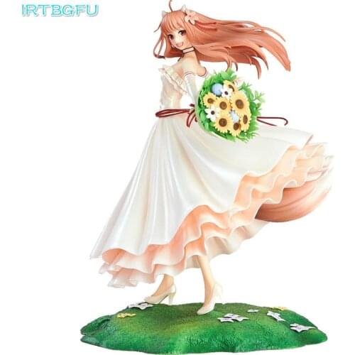 24cm Japanese Amine Spice And Wolf Lovey Horo Pvc For Kids Children Gift Action Anime Figure Toy Figures Collectible Figurines