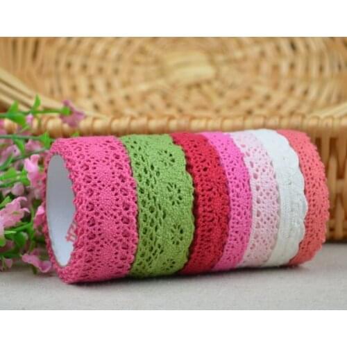 30 yard/lot width 1cm--3cm Freeshipping Random cotton lace fabric/DIY garment fabrics/Craft materials LACE TRIM