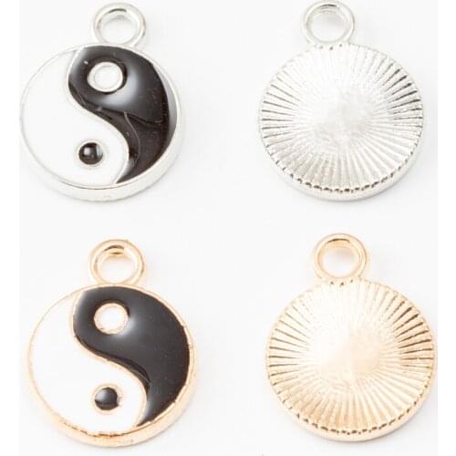 YEPENGFEI 40 PCS Gossip Charms Alloy jewelry Pendants for Jewelry Making DIY Handmade Craft Accessories js2174