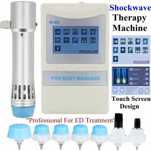 Shockwave Therapy Machine External Shock Wave Instrument For ED Treatment 2021 And Shoulder Pain Home Use Body Relax Massager
