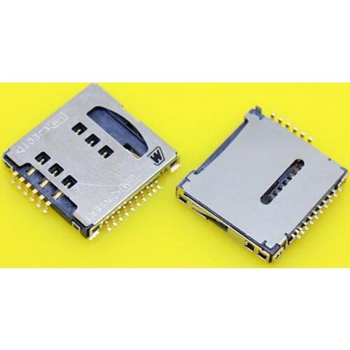 Cltgxdd KA-289 New SIM card reader holder Connector for samsung S5230 S5233C S3930 B3210 W589 F488E M628 SIM Card Slot