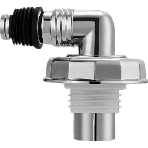 Washing Machine Drain Pipe 20 32mm Electroplating Elbow Floor Drain 40pvc Pipe 50 Anti-odor Joint Sealing Ring Anti-overflow