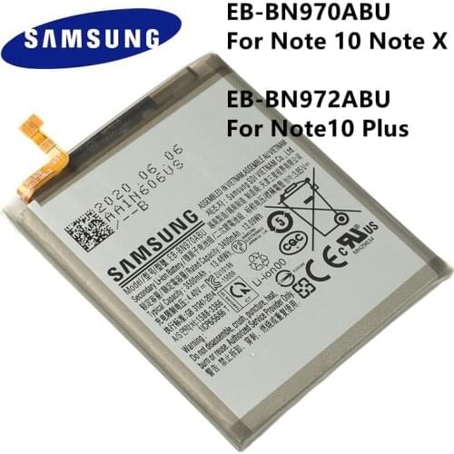 EB-BN970ABU For Galaxy Note 10 Note X Note10 EB-BN972ABU Battery For Samsung Galaxy Note 10+ Note10Plus Note 10 Note10+ Plus