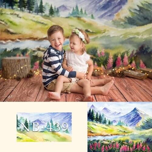 Photography Backdrops Newborn Boy or Girl Bokeh Photographic Background Baby Shower Decorations Photo Photocall Background Props