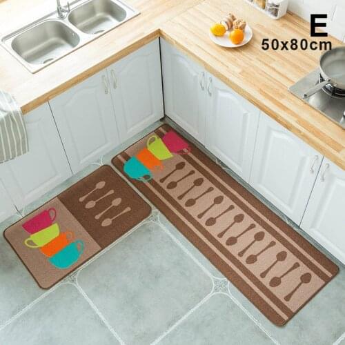 New Non-Slip Soft Kitchen Mat Bath Rug Doormat Water absorption Bathroom Carpet SCI88