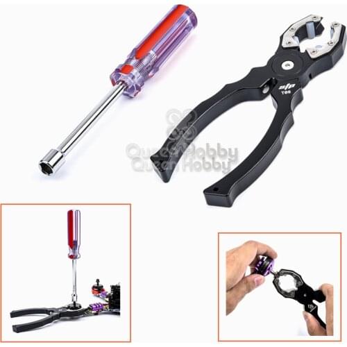 Nuts Prop Motor Mount 8mm Wrench Multifunctional Pliers Motor Clamp RC Tools Propellers Quick Release Tool for FPV RC DIY Drone