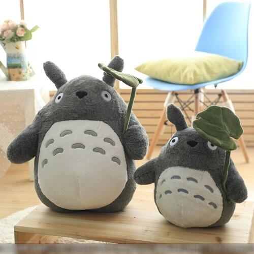 Soft Totoro Cat Plush Toys For Children Girls Plush Stuffed Animals Anime Totoro Dolls Children Gift Soft Pillow Cushion Decor